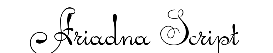 Ariadna Script Yazı tipi ücretsiz indir